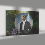 Kobe Yorkshire Terrier Rectangle Canvas