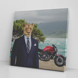 Lonnie Lion Canvas