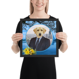 Louie Labrador Retriever Poster