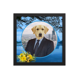 Louie Labrador Retriever Poster