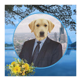 Louie Labrador Retriever Poster