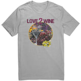 Love 2 Wine T Shirt