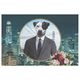 Luke Australian Cattle Dog Canvas