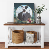 Luke Australian Cattle Dog  Square Canvas