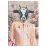 Maggie Goat Rectangle Canvas