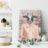 Maggie Goat Rectangle Canvas