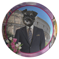 Max Schnauzer Plate