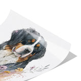 Milo Bernese Mountain Poster