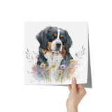 Milo Bernese Mountain Poster