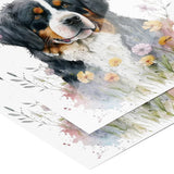 Milo Bernese Mountain Poster