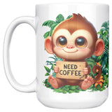 Adorable Monkey Mug