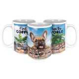 Neighbor French Bulldog Mug