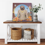 Rory Sloth Square Canvas