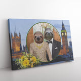 Rory & Logan Sloth Canvas