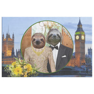 Rory & Logan Sloth Canvas