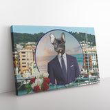 Rudy French Bulldog Canvas