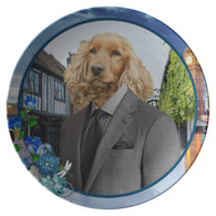 Sammy Cocker Spaniel Plate