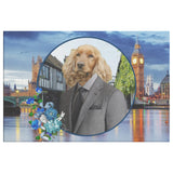 Sammy Cocker Spaniel Rectangle Canvas