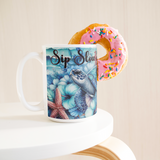Sip_Slow_Turtle_Mug_15ozWhiteMugLifetsyleDonutLH_Mockup.png_15816172