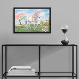 Spring Horse Art Print