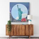 Statue of Liberty - New York Square Canvas