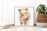 Teddy Bear 2 12x12 Poster