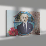 Tommy Terrier Canvas