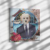 Tommy Terrier Canvas