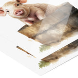 Vintage Pig 12x2 Poster