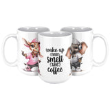 Wake Up Coffee 15oz Mug