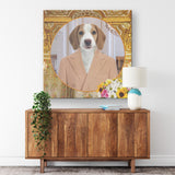 William Beagle Square Canvas