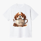 I Need Coffee Cocker Spaniel T Shirt