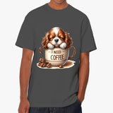 I Need Coffee Cocker Spaniel T Shirt