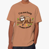 I'm Not Lazy Sloth T Shirt