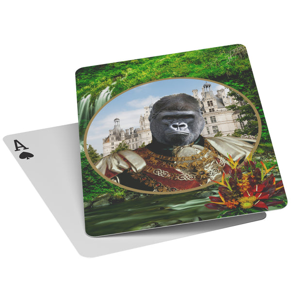 Albert Gorilla Playing Cards