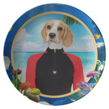 Bella Beagle Plate - The Green Gypsie