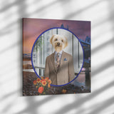 Benji Yorkshire Terrier Canvas - The Green Gypsie