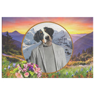 Bernie Bernese Mountain Canvas