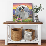 Bernie Bernese Mountain Dog Canvas - The Green Gypsie