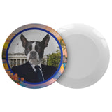 Buddy Boston Terrier Plate - The Green Gypsie