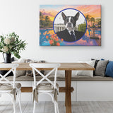 Buddy Boston Terrier Canvas