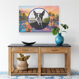 Buddy Boston Terrier Canvas