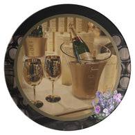 Champagne Plate - The Green Gypsie