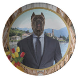 Charlie Cane Corso Plate - The Green Gypsie