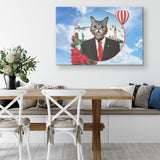 Cheerio Cat Canvas