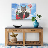 Cheerio Cat Canvas