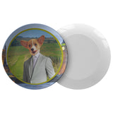 Cody Welsh Corgis Plate - The Green Gypsie