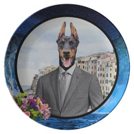 Cooper Doberman Plate - The Green Gypsie