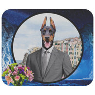 Cooper Doberman Mousepad - The Green Gypsie