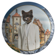 Cory Pomeranian Plate - The Green Gypsie